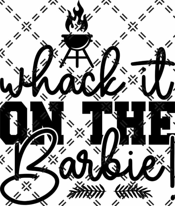 Whack It on the Barbie SVG